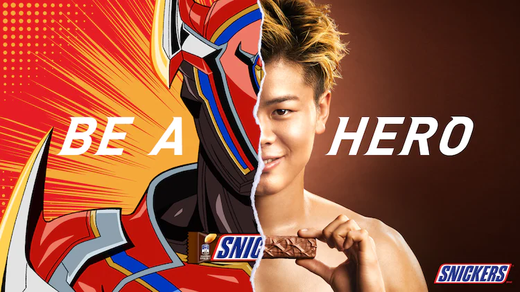 Snickers ad Be a Hero