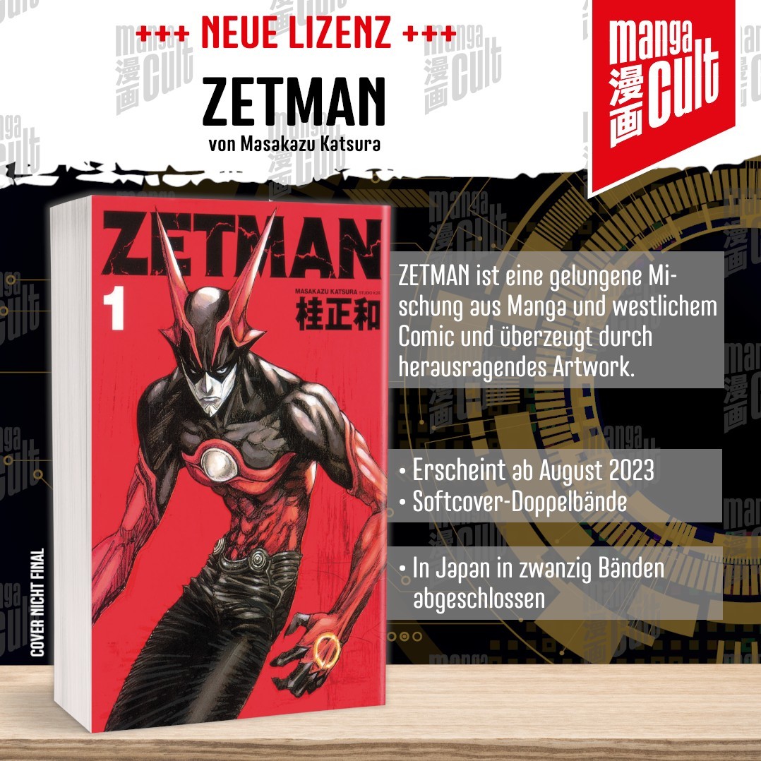 Zetman anunciado por Manga Cult (Alemania) para Agosto 2023
